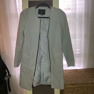 HM baby blue lightweight coat
